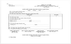 Mẫu giấy đề nghị thanh toán tạm ứng trong công đoàn cơ sở